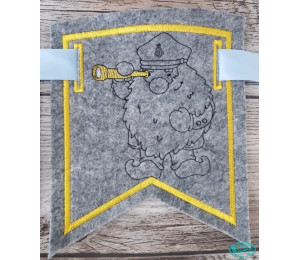 Stickdatei - Seebär Gnom 8